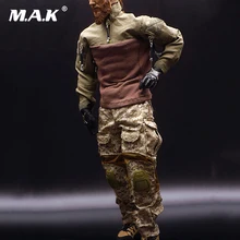 1/6 US Army Seal Captain Combat Clothing Sets Soldier Figure Clothes F 12 Action Figure Man Doll Body Toys Accessories 1 6 the navy seal cqb combat tactical clothes set for 12 bodies