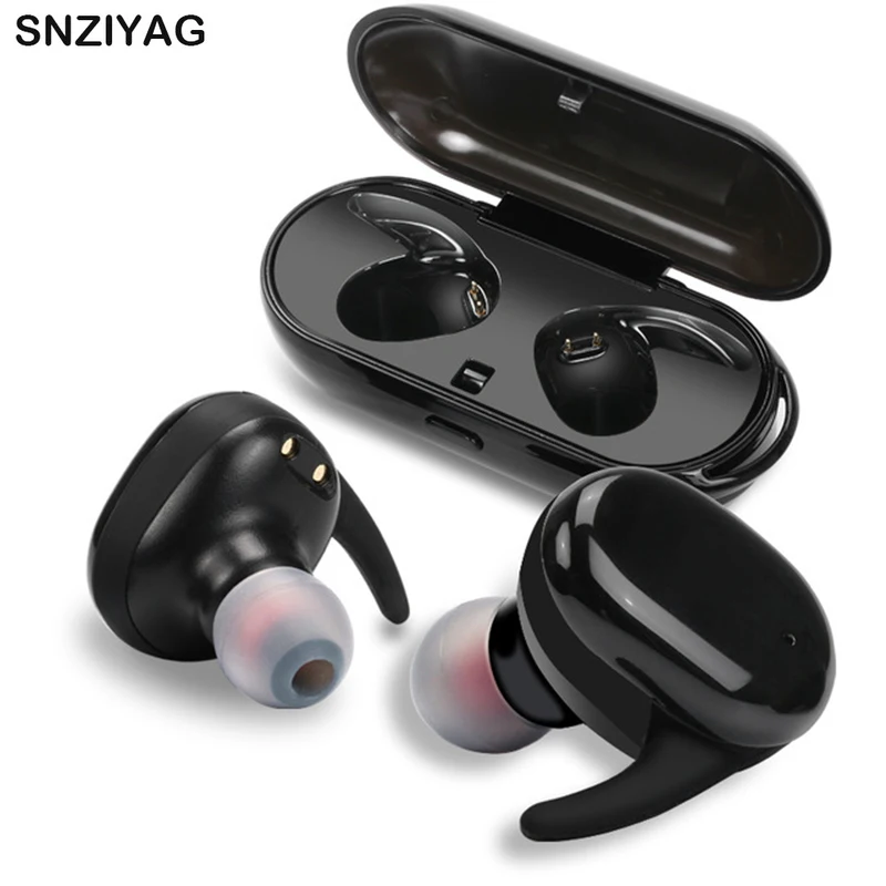 

SWZYOR Sport Wireless Bluetooth Earphone Touch TWS IPX5 Waterproof EarphonesWith Mic Power Storage Stereo Earbuds For phones