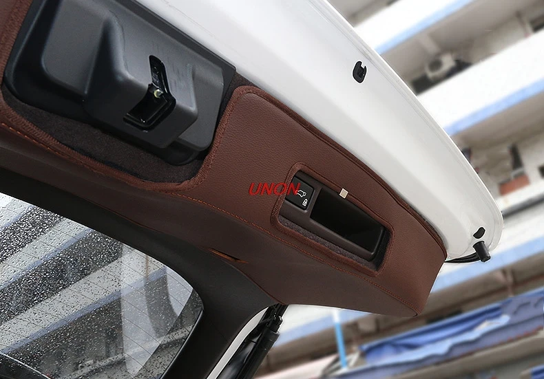 Кожаные наклейки для защиты задней двери для Lexus RX200t 450h стайлинга автомобилей