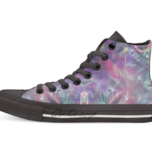 Феникс в огне Повседневная Высокая холщовая Обувь Кеды легкие ботинки для ходьбы