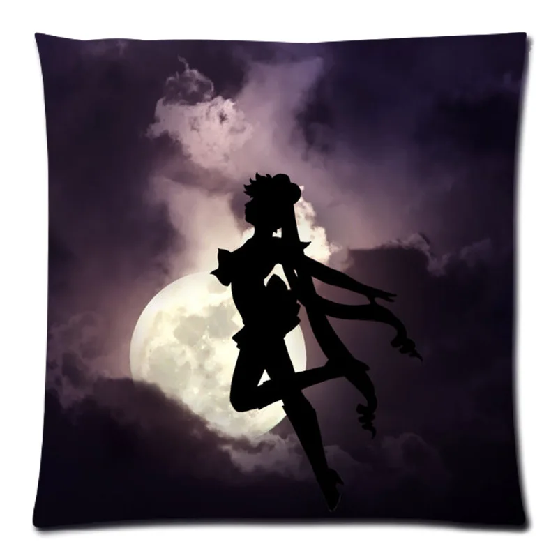 

Hot Anime_Sailor Moon_Dance On The Moon Two Side Printed Throw Pillow Case&Cotton Linen Cushion Cover 17.7"X17.7"(45 X 45CM)