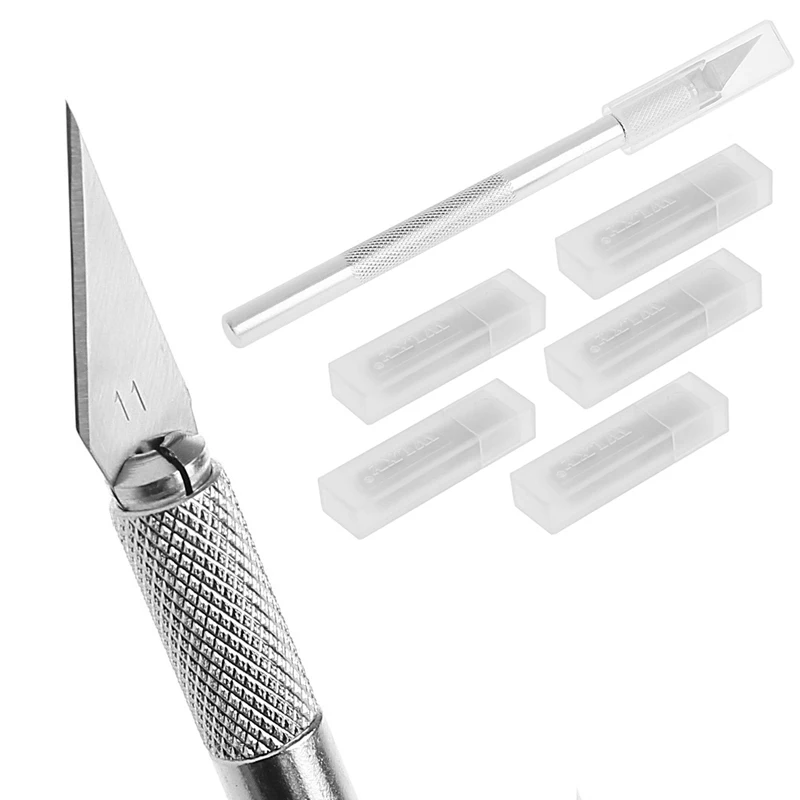 25 Blades Wood Carving Cutting Tool Fruit Food Engraving Knife Scalpel Repair Hand Sets | Инструменты