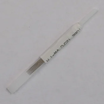 

50Pcs 6F 6-Prong Flat Card Needles For original USA Biotouch Merlin Machine Permanent Munsu Makeup Accessories Beauty Supplies