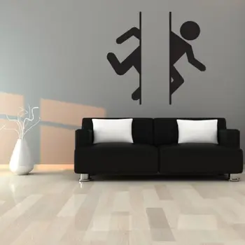

New Portal Logo Wall Sticker Gaming Wall Decal Sticker