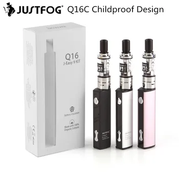 

Electronic Cigarette Kit JUSTFOG Q16C Vape Kit 900mAh Battery Vape Mod with 1.6ohm 1.9ml Tank 510 thread Vape Pen Starter Kit