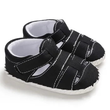 

Summer Baby Boys Breathable Anti-Slip Hollow Design Shoes Sandals Toddler Soft Soled 0-18M