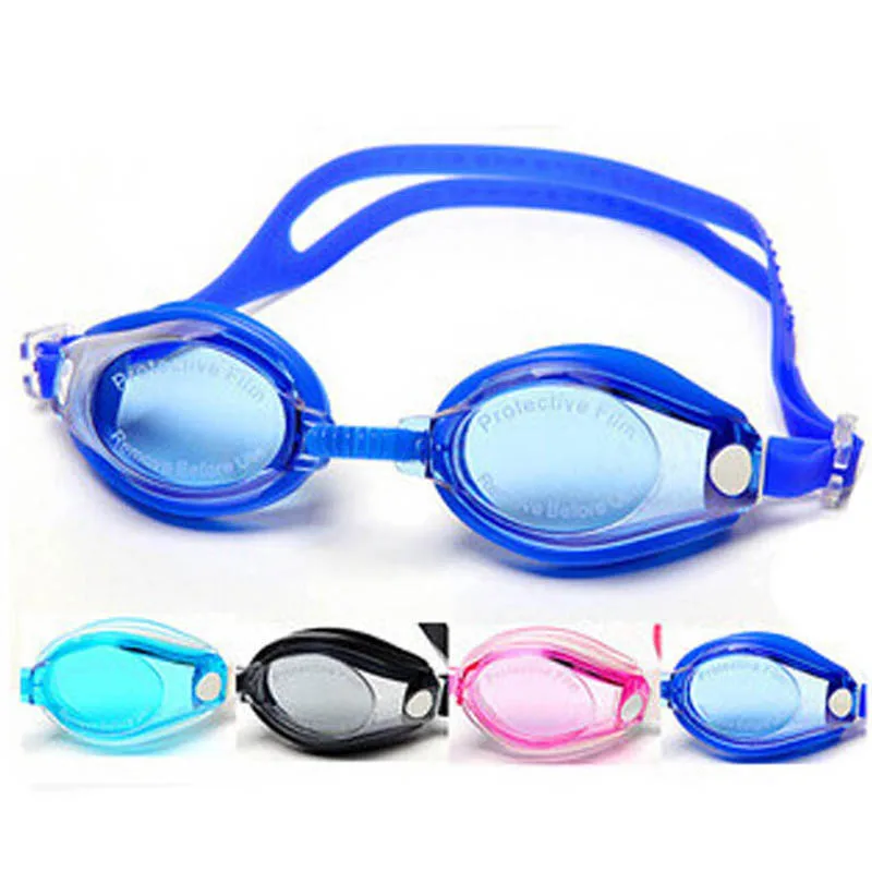 

Hot Sale Waterproof Anti Fog UV kids Professional mutil Lenses Diving Swimming Glasses Eyewear Swim goggles with Box