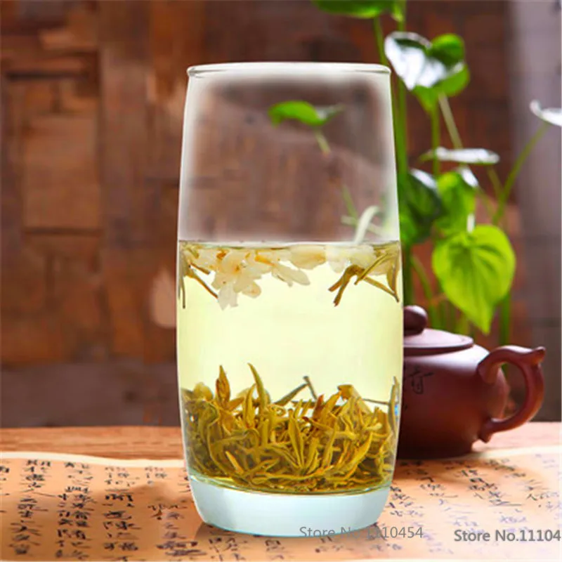 Early Spring Green Tea with jasmine Hua Mao Feng Huangshan Maofeng 50g jasmine tea fragance tea   Early Spring Green Tea with jasmine Hua Mao Feng Huangshan Maofeng 50g jasmine tea fragance tea