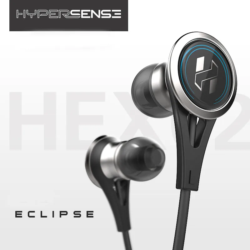 Новые оригинальные наушники Hypersense Eclipse HEX02 с динамической плоской головкой