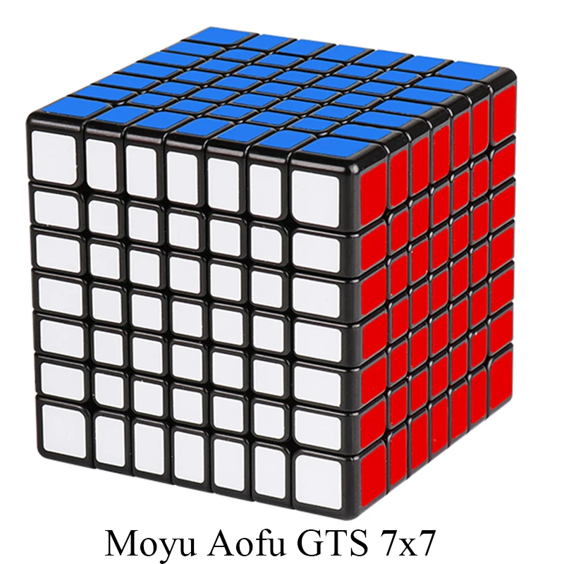 

Newest MoYu 68mm AofuGTS 7x7x7 Speed Puzzle Cube Professional Magic Cube Cubo Magico Aofu GTS 7x7 Educational Toys Kid Gifts