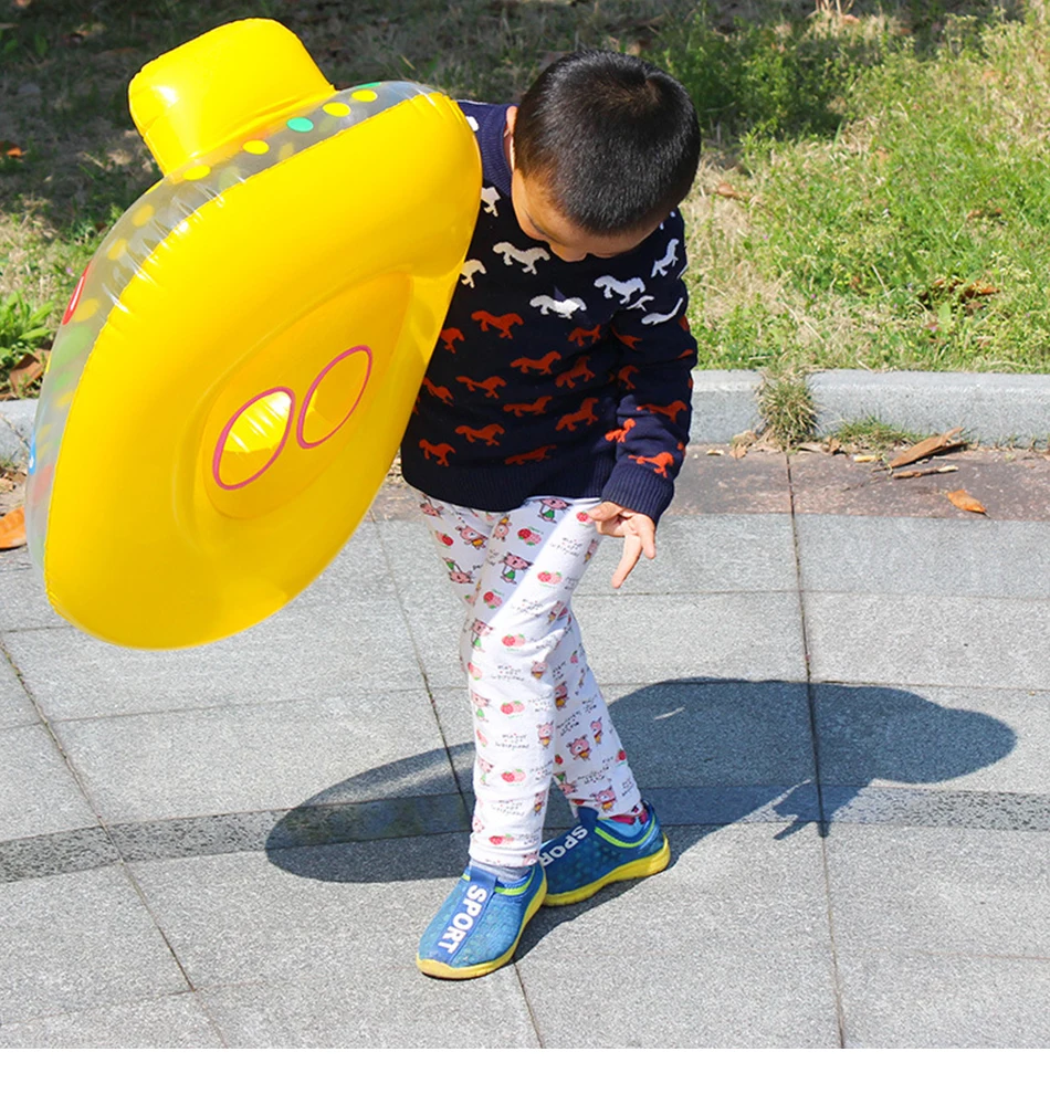Портативный летний детский мультфильм безопасности плавать ming кольцо надувной плавать поплавок воды весело бассейн игрушки плавать кольцо сиденье лодка водные виды спорта