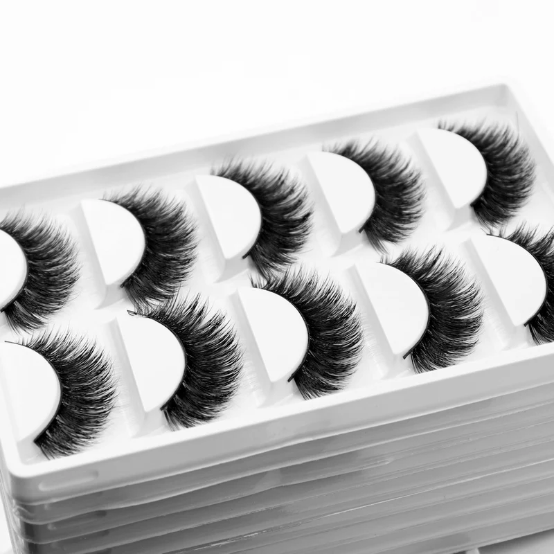 5 Pairs/Pack Eyelashes Fur Friendly Styles Mink Lashes Crisscross False Eyelash Hand Made Eye Lashes Makeup Maquiagem 5 Pairs/Pack Eyelashes Fur Friendly Styles Mink Lashes Crisscross False Eyelash Hand Made Eye Lashes Makeup Maquiagem