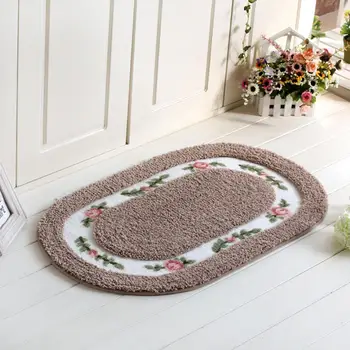 

50*80cm Non Slip Water Bathroom Mat Absorption Floor Mat Carpet for Living Room Bath Mat Set kitchen Door Floor Mat Carpet