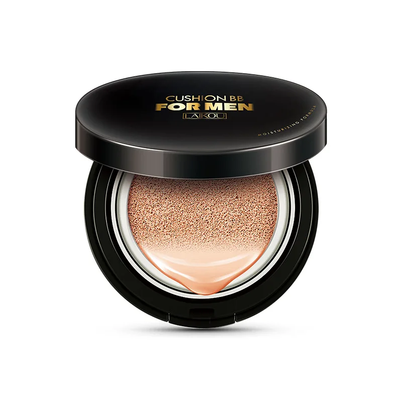 Men's Air Cushion BB Cream Control Oil Moisturizing CC Cream Brighten