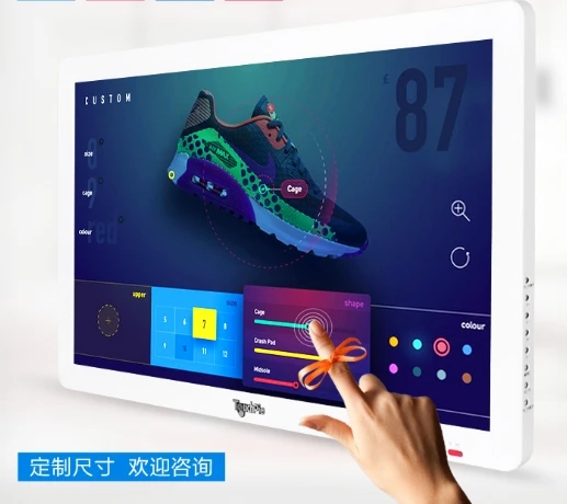 

DIY PC 32 42 43 46 47 50 inch TFT all in one touch interactive wall mounted tv video ad lcd hd LED 1080p smart Digital signage