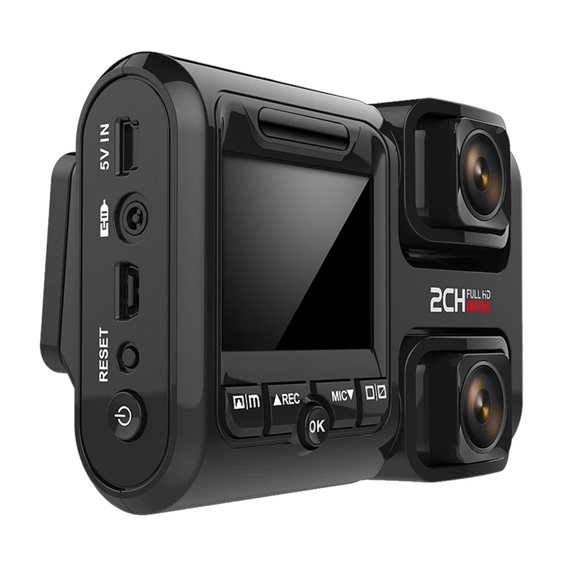 

Driving Recorder Hd 360 Degree Panoramic Dual Lens Car Wireless 24 Hour Parking Monitoring