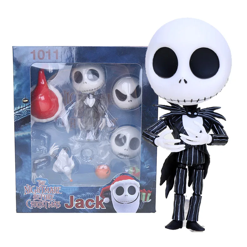 

Nendoroid 1011 Jack Skellington The Nightmare Before Christmas PVC Action Figure Collectible Model Toy