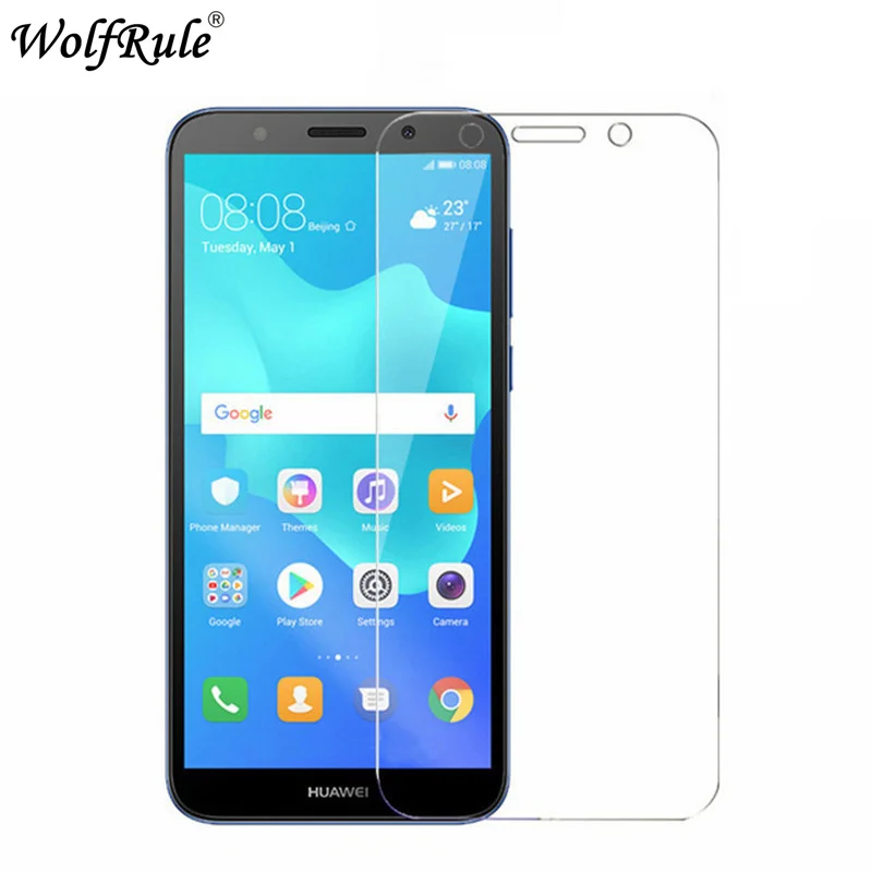 2 шт закаленное стекло Honor 7A 5 45 &quot9H жесткий экран протектор для Huawei Русская версия