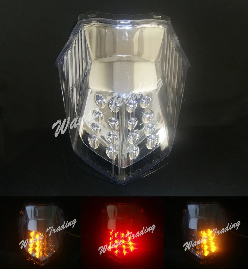 

Taillight Tail Brake Turn Signals Integrated Led Light Clear For 2009 2010 2011 2012 2013 2014 2015 YAMAHA XJ6 XJ-6 XJ6N XJ6F