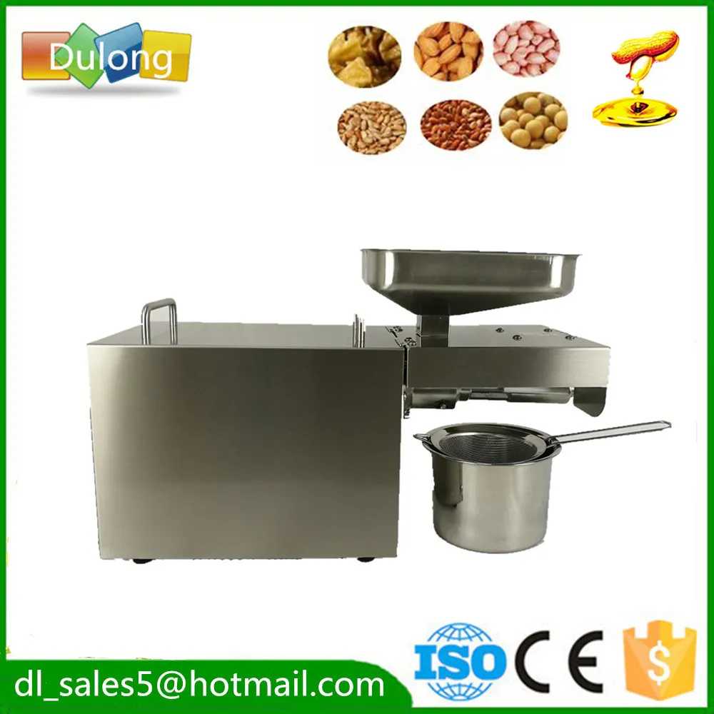 All Stainless Steel Automatic Nuts Seeds Oil Press Machine
