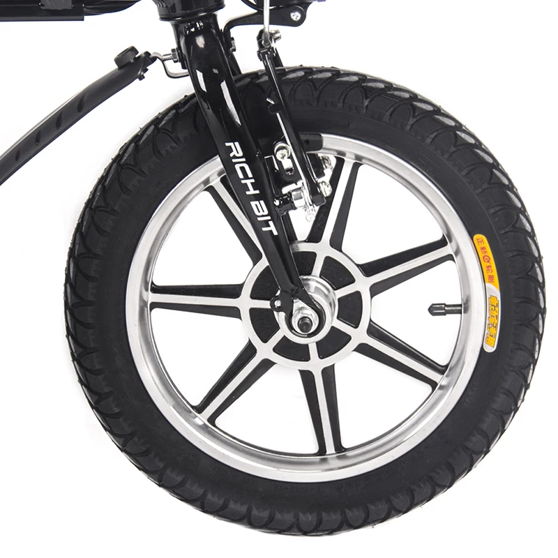 Cheap Richbit 250W 36V 10.2Ah City Portable Folding Electric Bicycle Frame Inner Removable Battery Relased 14 Inch Mini Folding eBike 7 Cheap Richbit 250W 36V 10.2Ah City Portable Folding Electric Bicycle Frame Inner Removable Battery Relased 14 Inch Mini Folding eBike 7