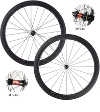 38mm Carbon Wheels with 240,Hub, pillar 1420,Sapim CX-Ray Spokes Light Weight Carbon Road Bicycle Wheelset 700C 20.5m Width