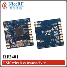 5 шт./лот Новое поступление удаленные 2.4 г ФСК РФ Модуль приемопередатчика rf2401(не включая Телевизионные антенны