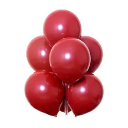 20 шт Jewel красный Макарон Свадебные Воздушные шары Свадебные подкладке макет сцены декоративные шары День рождения украшения