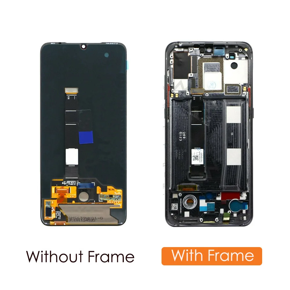 6,3" Amoled для Xiaomi Mi 9 lcd Xiaomi Mi 9 дисплей дигитайзер сборка сенсорный экран для Xiaomi Mi 9 M1903F ЖК-дисплей+ подарки