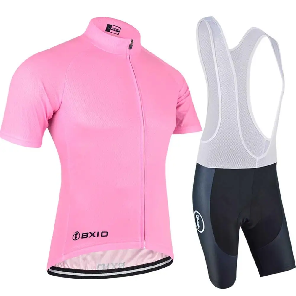 BXIO Мужская одежда для велоспорта MTB, дышащая одежда для велоспорта, Ropa Ciclismo, Быстросохнущий облегающий костюм для велоспорта, комплекты из Джерси 157 - Цвет: BX-0209PK157