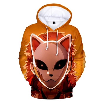 

Casual Men's 3D Hoodies Demon Slayer Kimetsu no Yaiba Fashion women sweatshirts Spring Autumn Winter Hoodie Boys/girls Coats