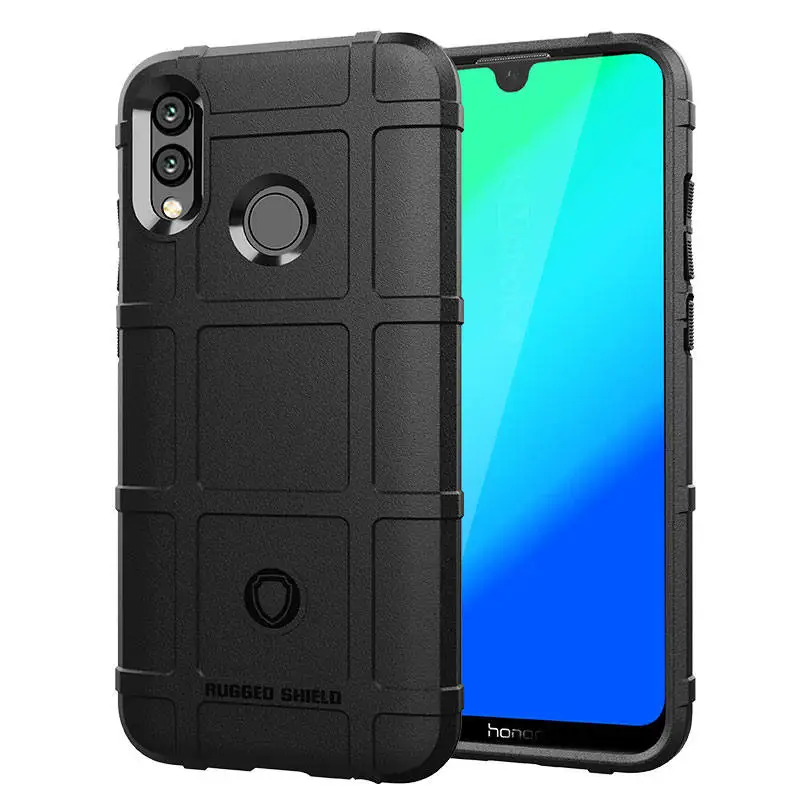 

For Huawei Honor 10 Lite Case Hybrid Hard Armor Soft TPU Silicone Shockproof Rugged Bumper Cover For P smart 2019 Coque Fundas