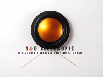 

10PCS Replacement Diaphragm Gold Titanium + Silk Dome 8 Ohm