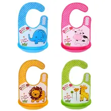 Модная одежда для детей, Детская мода для девочек и мальчиков нагрудники для ланча водонепроницаемое удаление кормления детский слюнявчик Полотенца дети милые Животные силиконовые нагрудники