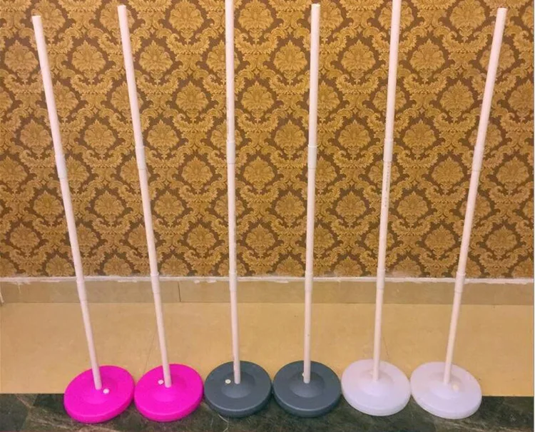  10sets 1.5m Upright Stand Balloon Column Base & Stick Balloon Arch Columns Wedding Decorations Part