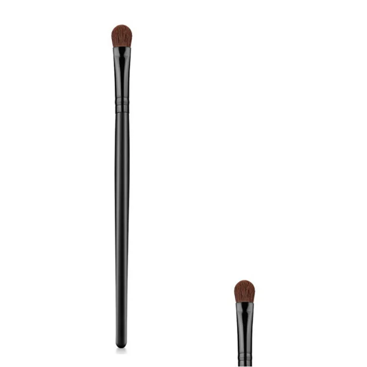 

Single Makeup Eye Smudge Brush Eyeshadow Nose Eyeliner Single Brush Cosmetic Brush Tool Black Wood Handle Eyebrow Brush