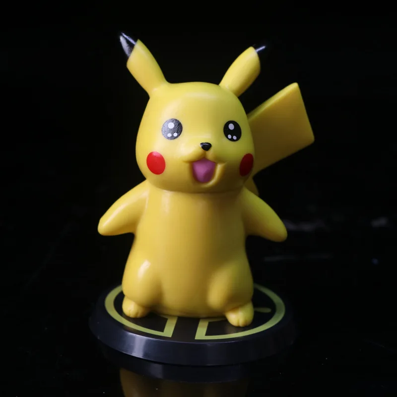 6 шт./компл. Pikachu Lunala Rayquaza Raichu Arceus аниме фигурка ПВХ игрушки 10 12 см высота|pvc toy|action