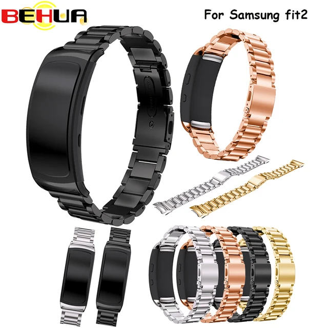 Stainless Steel Bracelet Watch Band Strap For Samsung Gear Fit 2 SM