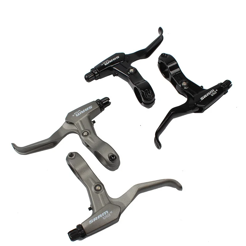 1 Pair Aluminum Alloy MTB Bike Disc Brake Levers Bike Brake Handle Cranks