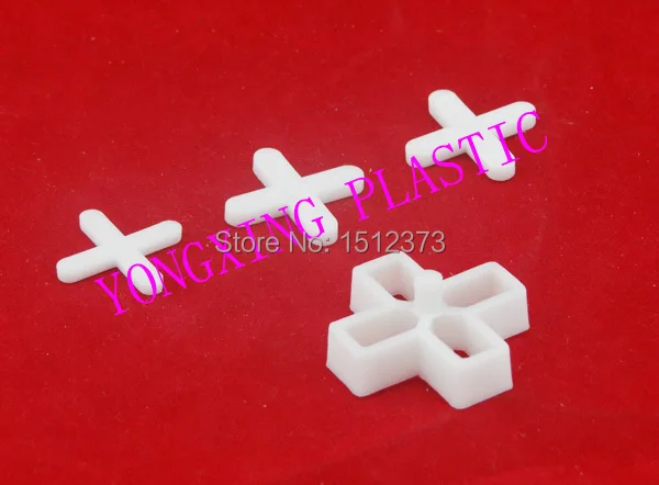 

200pcs/bag plastic cross/ tice spacer 6.0white color locate the ceramic tile