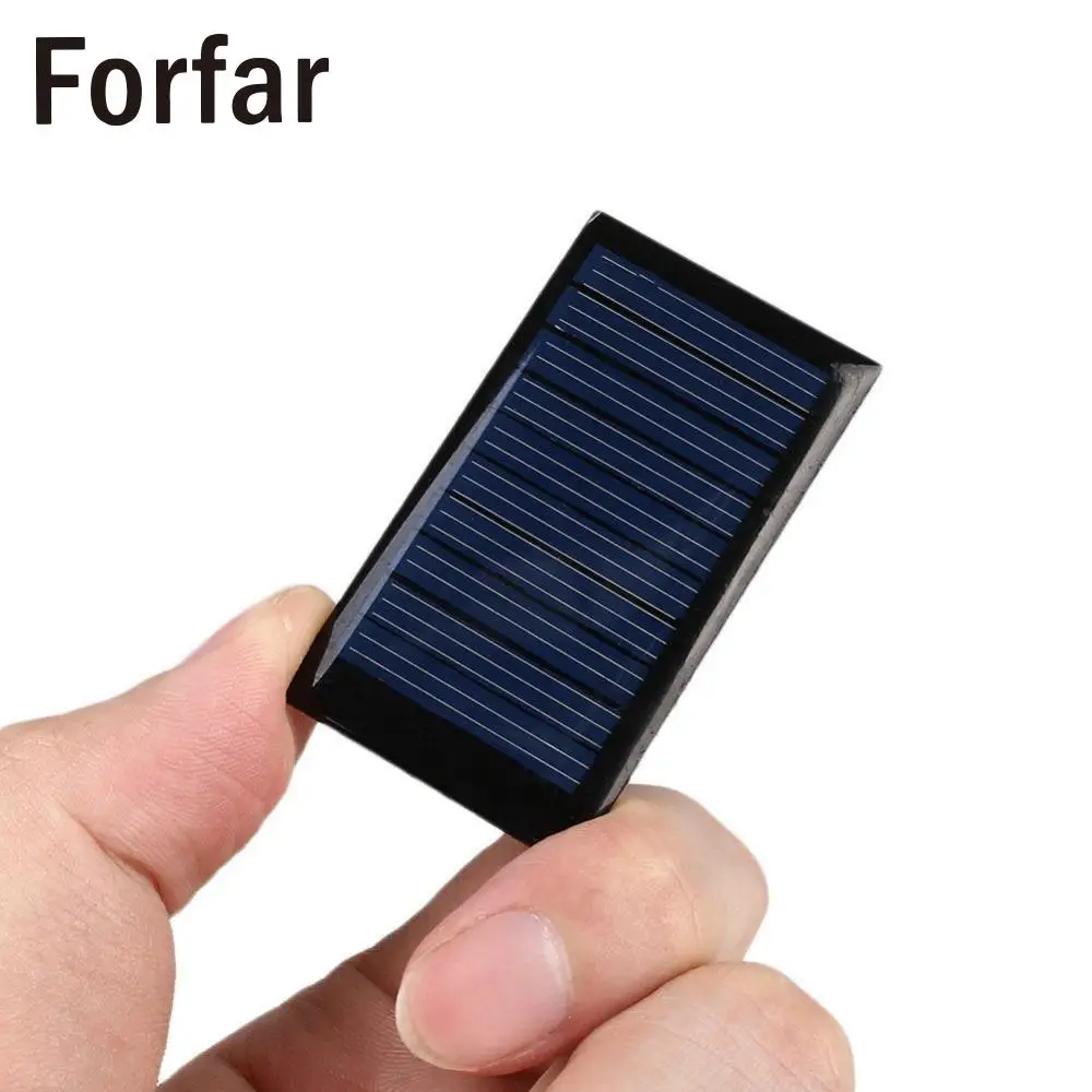 

Forfar Outdoor tool 5V 0.15W Solar Panel Bank Solar Power Panel Charger DIY Home for Battery Cell Phone Toys Portable
