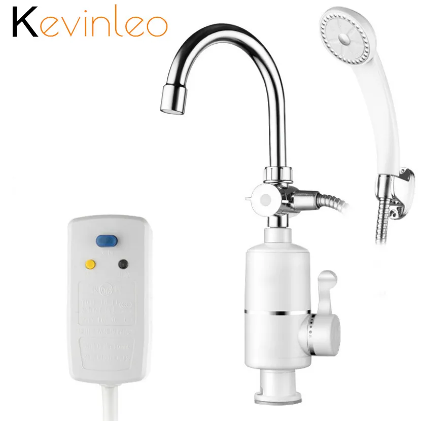 Electric Heating Water Faucet Shower 2000W Tankless Water Heater