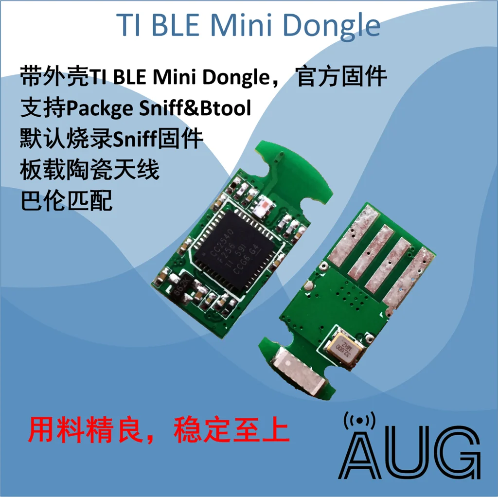 

TI BLE Dongle Super MINI CC2540 Packet Sniffer BTool Tool Belt Shell