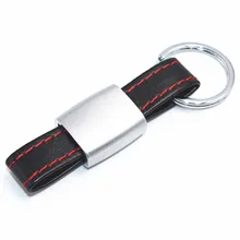 10 шт./лот кожа автомобиля брелок для ключей с логотипом брелок кольцо автомобильные аксессуары
