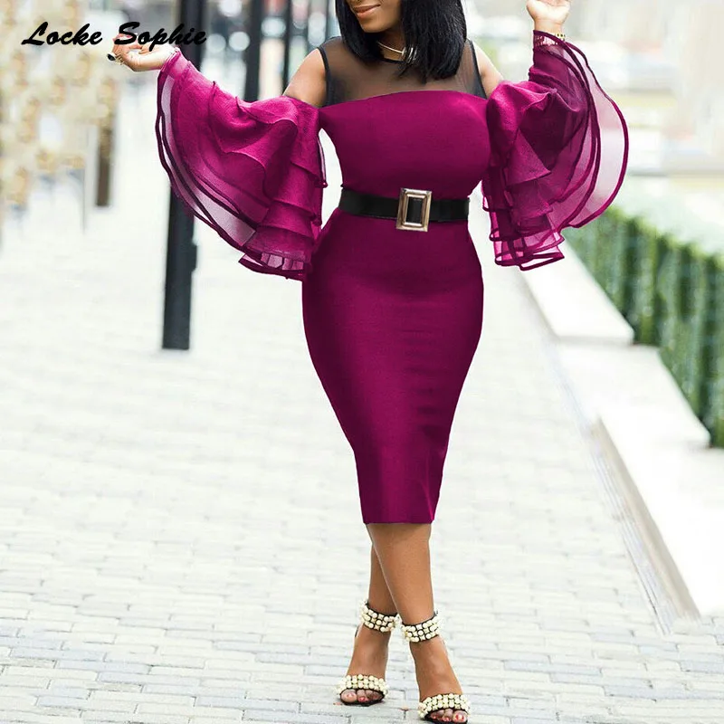 1pcs High waist Ladies Plus size Sexy party dresses 2019 Summer cotton blend Splicing Ruffles irregular Dress women Skinny Dress 1pcs High waist Ladies Plus size Sexy party dresses 2019 Summer cotton blend Splicing Ruffles irregular Dress women Skinny Dress