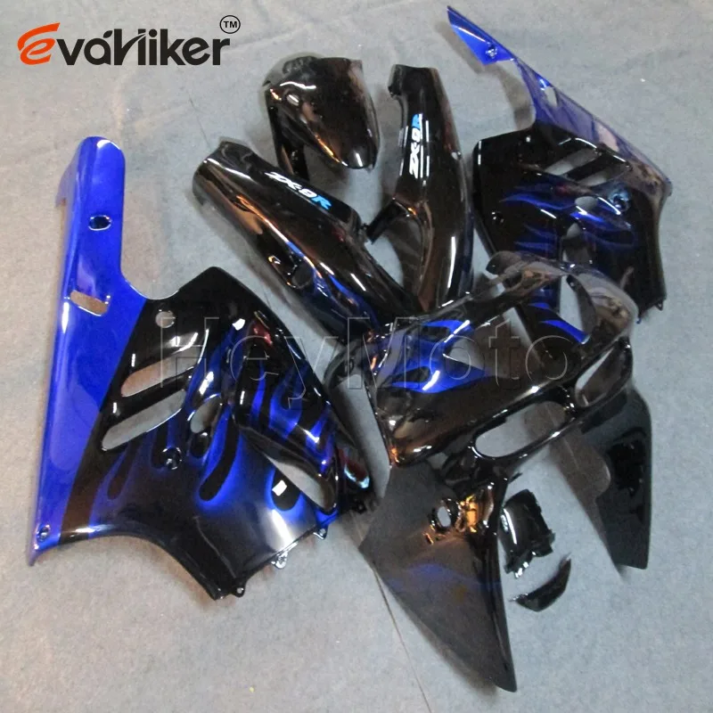 Заказной Обтекатель капота мотоцикла для ZX-9R 1994-1997 ZX 9R 1994 1995 1996 1997 ABS мотоциклетные панели Золотое пламя - Цвет: I