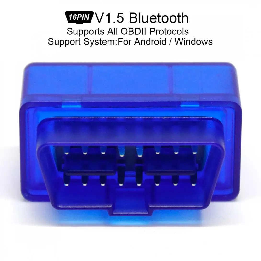 

ELM327 V1.5 Super Mini Bluetooth Scanner Wireless Interface Auto Interface Code Readers Diagnostic Tool OBDII Protocols