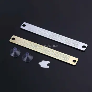

Newest Design 3D Car Luminous Parking Plate Call Number Noctilucent Phone Number Card Car-styling Decorative Sticker Decal