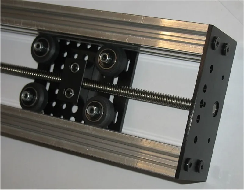 Машины CNC NEMA17/NEMA23 шаговый двигатель 500 мм привод комплект Z оси с ЧПУ слайд DIY