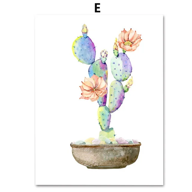 AFFLATUS-Potted-Cactus-Canvas-Painting-Wall-Art-Posters-And-Prints-Nordic-Poster-Watercolor-Wall-Pictures-For.jpg_640x640 (4)